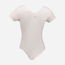 Load image into Gallery viewer, Freddy White V Short Sleeve Bodysuit White