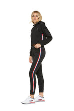 Load image into Gallery viewer, The Lucas Striped Jogger in Black