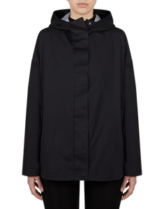 Save The Duck Womens BARK Long Hooded Jacket